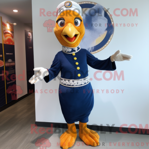 Maskotkostymekarokter Navy...