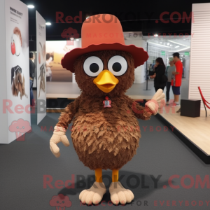 Máscara de frango frito...