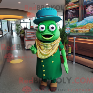 Disfraz de mascota de Green...