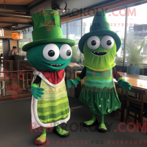 Disfraz de mascota de Green...