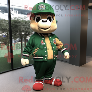 Forest Green Baseball...