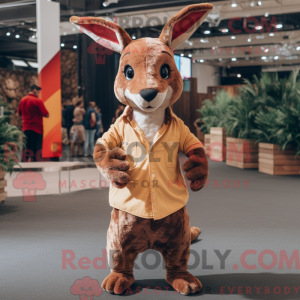 Rust Kengaroo máscara com...