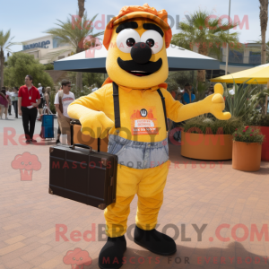 Paella mascot costume...