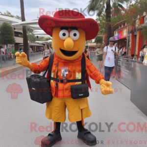 Paella mascot costume...