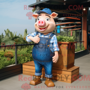 Disfraz de mascota Navy Pig...