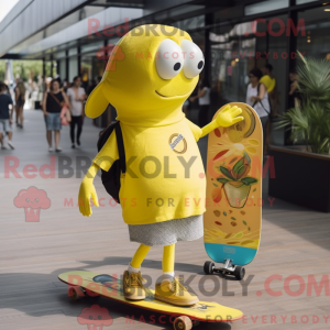 Lemon Yellow Skateboard...