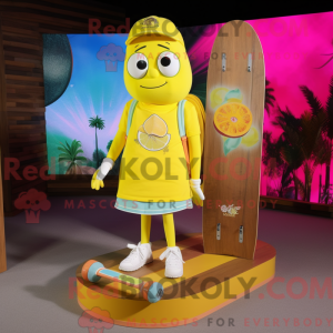 Figura de máscara de skate...