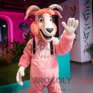 Maskottchenkostüm Rosa...