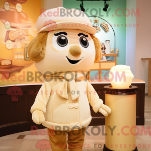 Tan Scented Candle mascot...