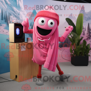 Disfraz de mascota de Pink...