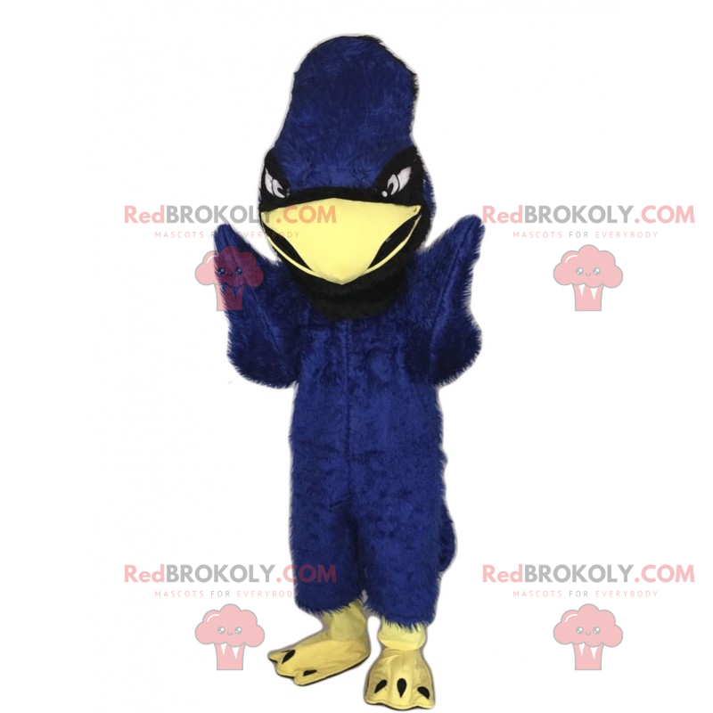 Jungle mascot - Blue parrot - Redbrokoly.com