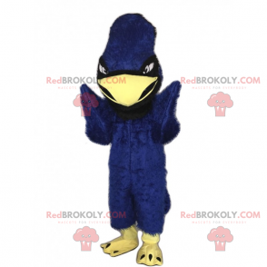 Jungle mascot - Blue parrot - Redbrokoly.com