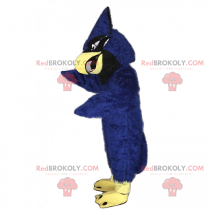 Jungle mascotte - blauwe papegaai - Redbrokoly.com