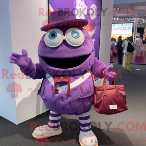 Maskottchenkostüm Purple...