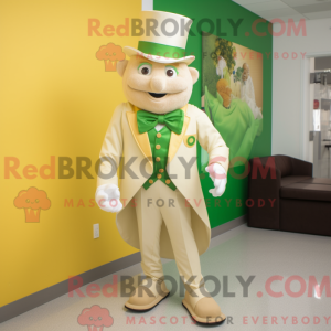Creme Leprechaun maskot...