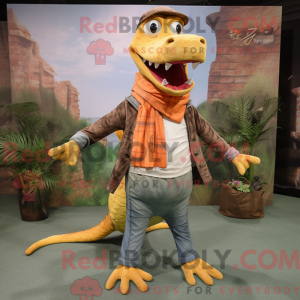 Rust Krokodille maskot...