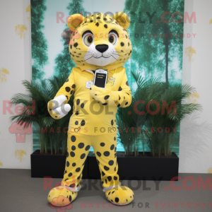 Disfraz de mascota Leopardo...