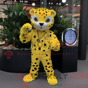 Disfraz de mascota Leopardo...