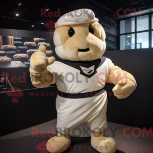 Cream Potato mascot costume...