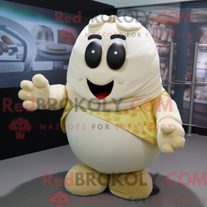 Cream Potato mascot costume...