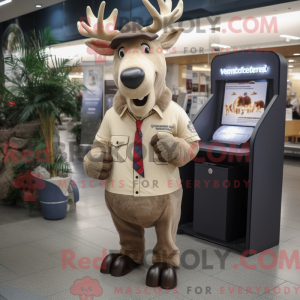 Máscara Beige Moose com...