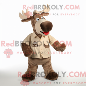 Máscara Beige Moose com...