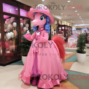 Postava maskota Pink Mare...