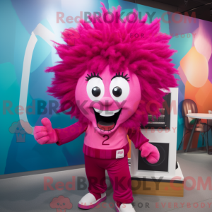 Magenta Human Cannon Ball...