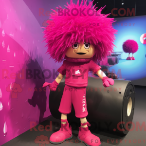 Magenta Human Cannon Ball...