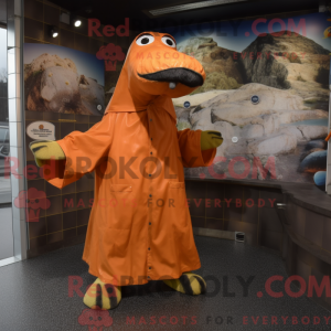 Oransje Loch Ness Monster...