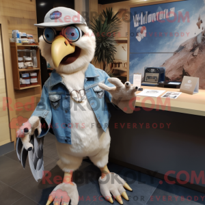 Crème gier mascottekostuum...