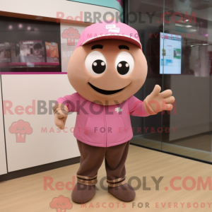 Brun Rosa máscara de...