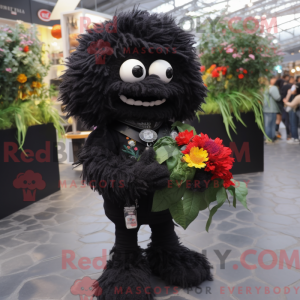 Black Bouquet Of Flowers...
