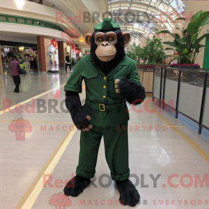 Bosgroene chimpansee...