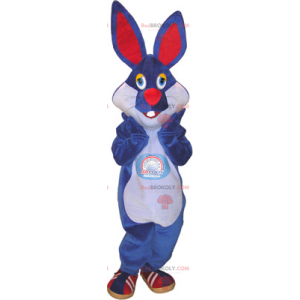 Modrý králík maskot - Redbrokoly.com