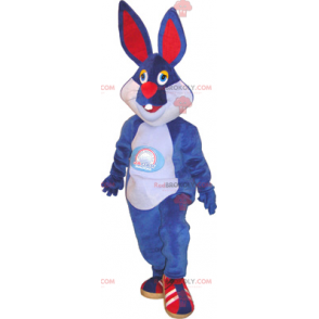 Mascotte coniglio blu - Redbrokoly.com