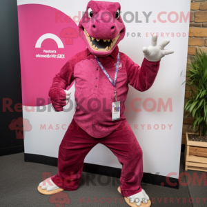 Postava maskota Magenta...