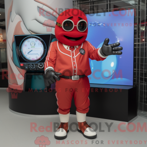 Red Baseball Glove...