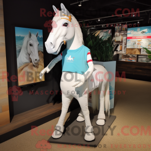 White Horse mascottekostuum...