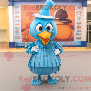 Disfraz de mascota Sky Blue...