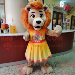 Disfraz de mascota león...