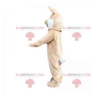 Smilende kanin maskot - Redbrokoly.com