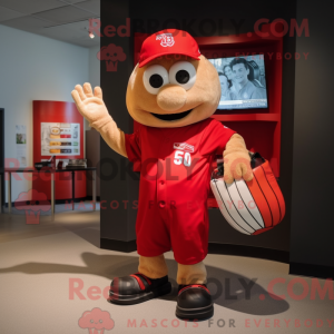 Red Baseball Glove...