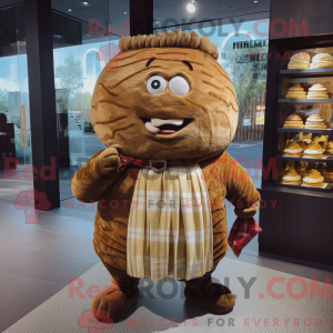 Disfraz de mascota Brown...