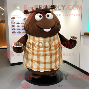 Disfraz de mascota Brown...