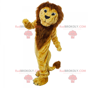 Mascotte de lion - Redbrokoly.com