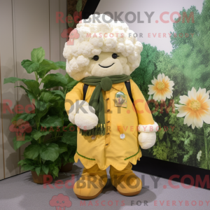 Blumenkohl-Maskottchen-Kost...