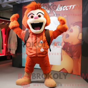 Rust Acrobat maskot kostyme...