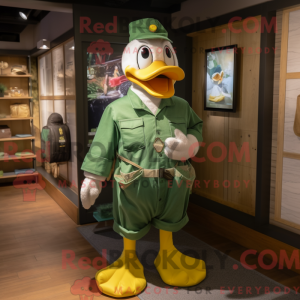 Disfraz de mascota del pato...