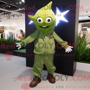Olive Starfish maskot...